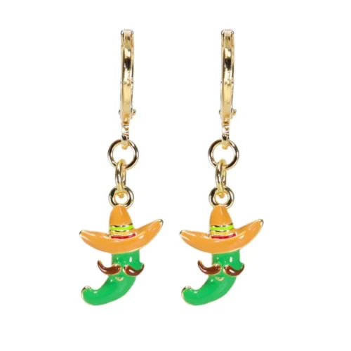 A-24-00010.webp Aretes con dije de chile jalapeño charro