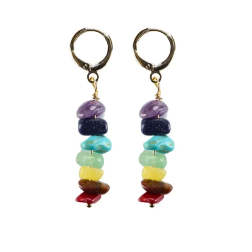 A-24-00014.webp Aretes 7 Chakras con chip de piedras naturales corto