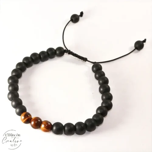 P-24-00002.webp Pulsera de piedras negras y ojo de tigre