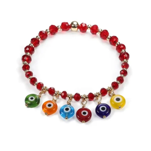 P-24-00026.webp Pulsera elástica con cristales y ojitos turcos colgantes