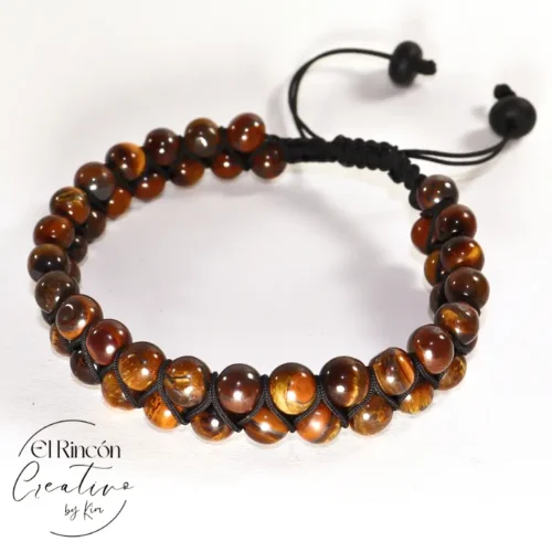 PT-24-00002.webp Pulsera tejida de piedras ojo de tigre doble bordado