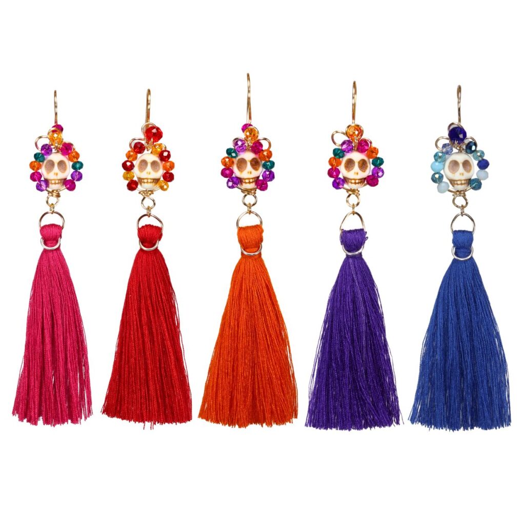 Aretes Catrinas