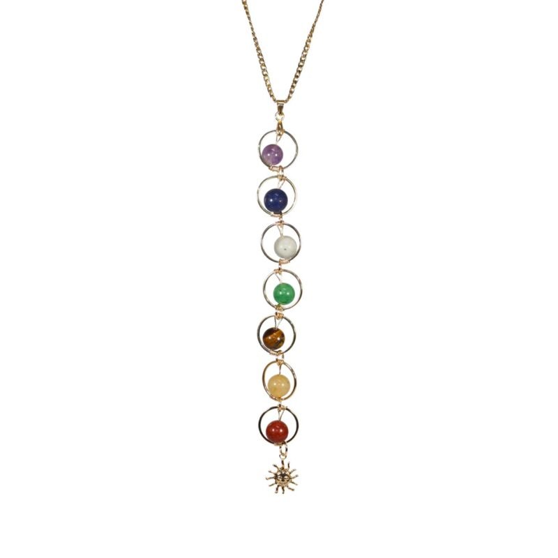Collar 7 chakras