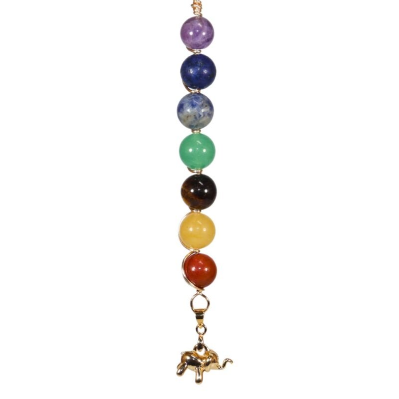 collar 7 chakras espiral