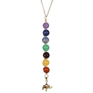 collar 7 chakras espiral