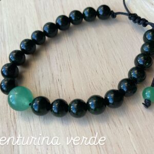 pulsera ventura verde bola