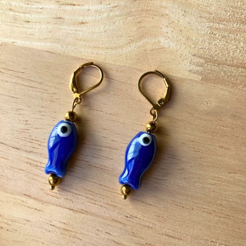 aretes de pescaditos