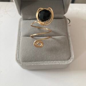 Anillo de alambrismo gato