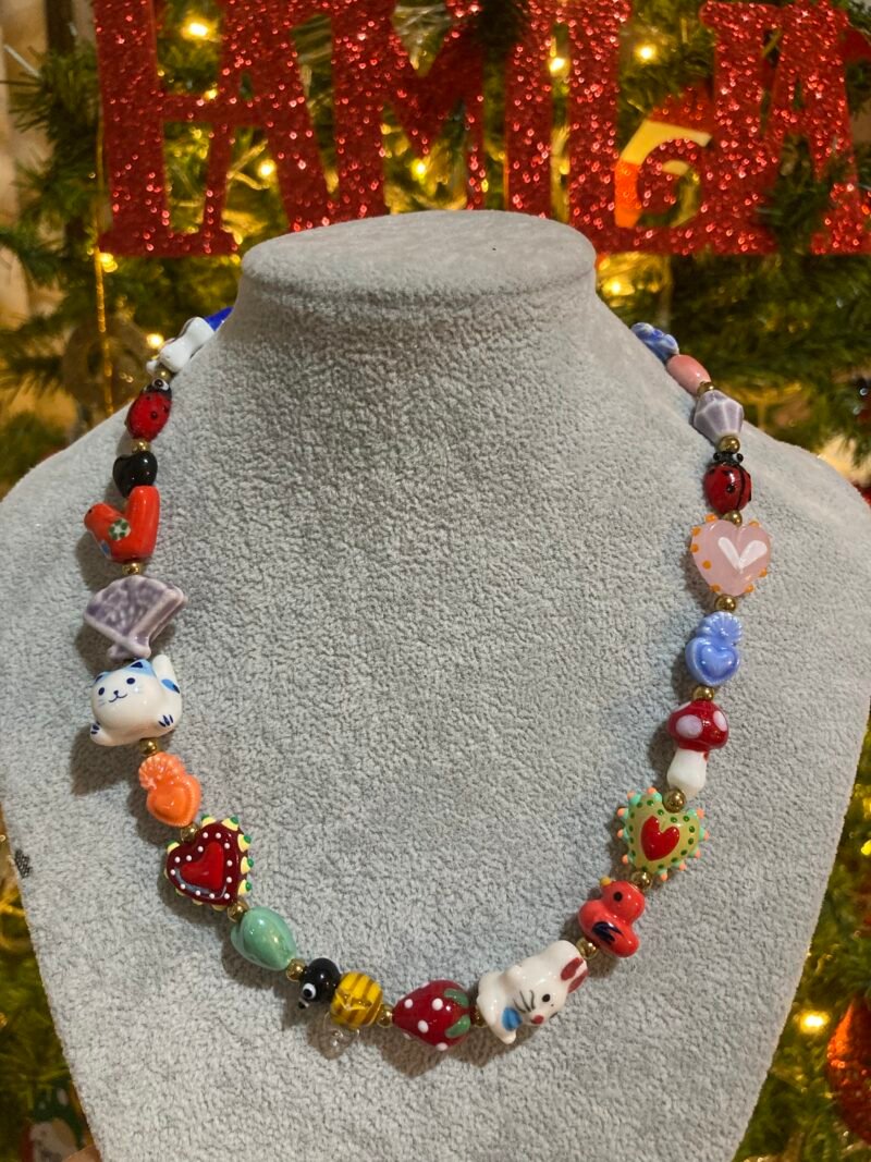 Collar corazón Murano Collar corazón Murano